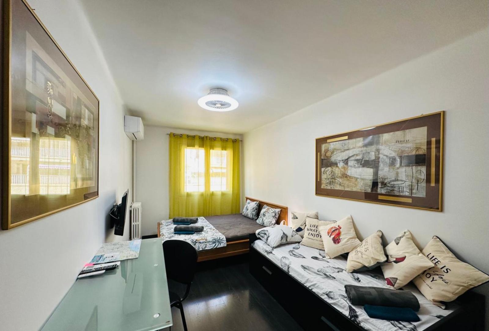 The Nice - 3 Rooms, 3Air Cond, 3Tv, 3Fans, 2 Wc, Wifi Everywhere 5Min Aeroport, Train, Beach, 1Min Tram, 15 Min Centre, Port, Parking Possible Экстерьер фото